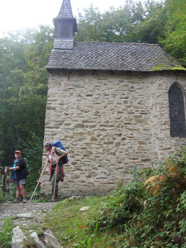 Chapelle Sainte-Foy halverwege